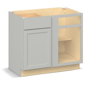 RELIABILT Parkstone II Blind Base, Light Gray, 39" W, 1 Door 1 Drawer, Fully Assembled - 641000 | Lowe's Pro Supply